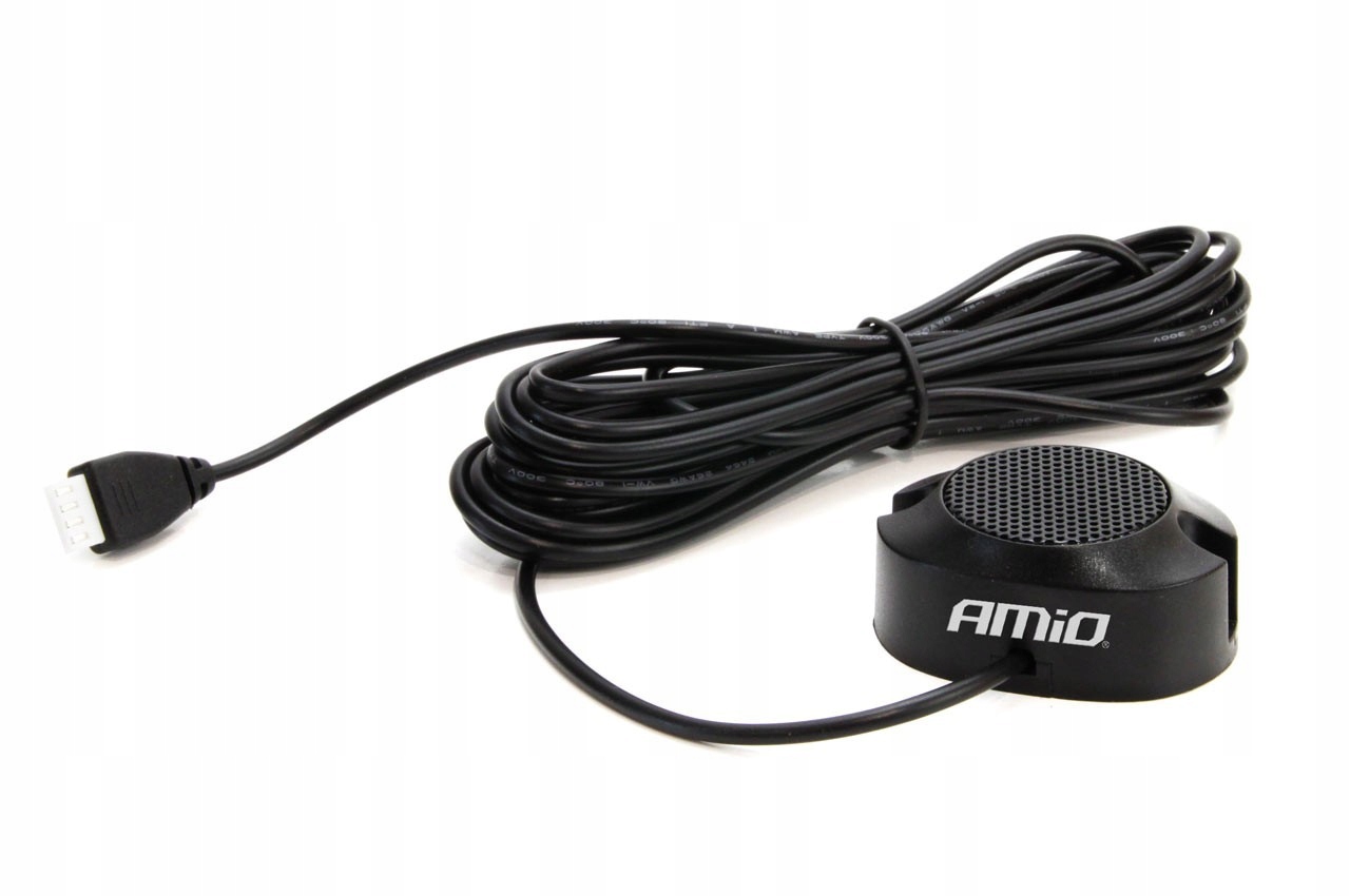 Amio Czujniki parkowania czarne 4 sensory i Buzzer Marka Amio