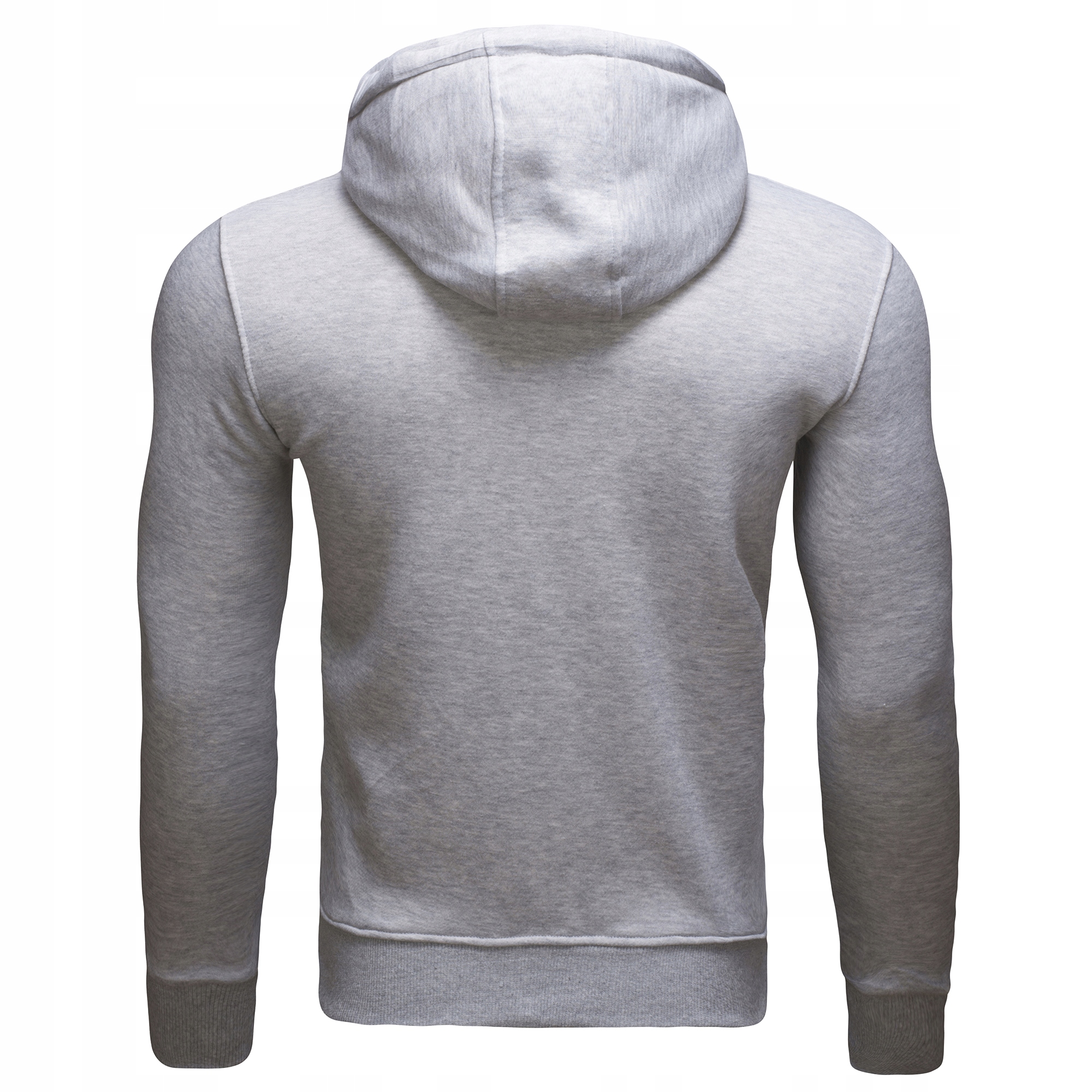 BL08 r. XXL GŁADKA ROZPINANA BLUZA Z KAPTUREM Rozmiar XXL