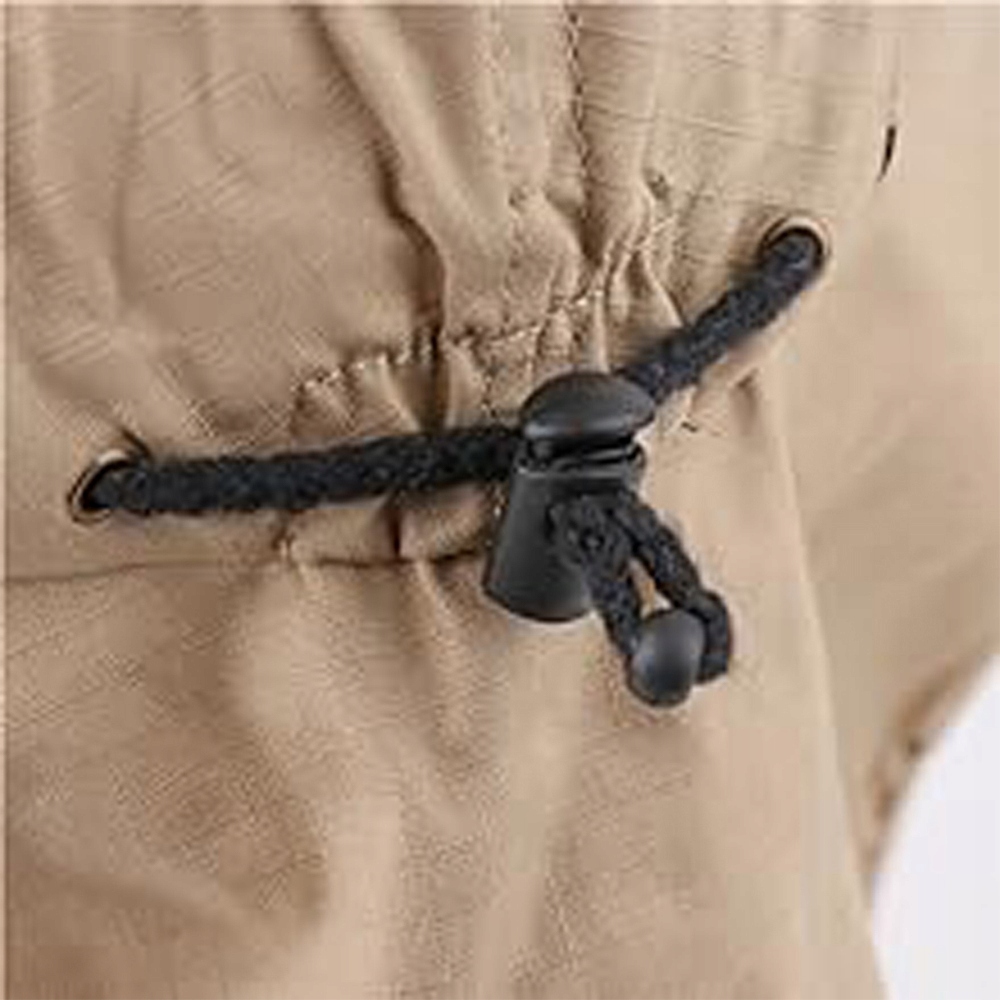 KAPELUSZ TURYSTYCZNY NA SŁOŃCE MODNY WĘDKARSKI CZAPKA Z NAKARCZKIEM BEŻOWY Wzór dominujący bez wzoru