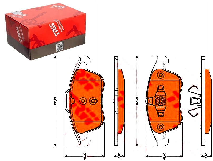 Brzdové Destičky Renault Přední Megane 02- 2,016V D