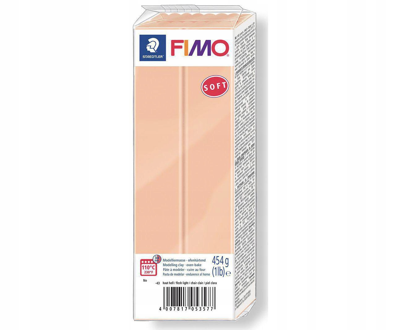 Fimo soft tělo 454 g blok udělej si sám miniatura