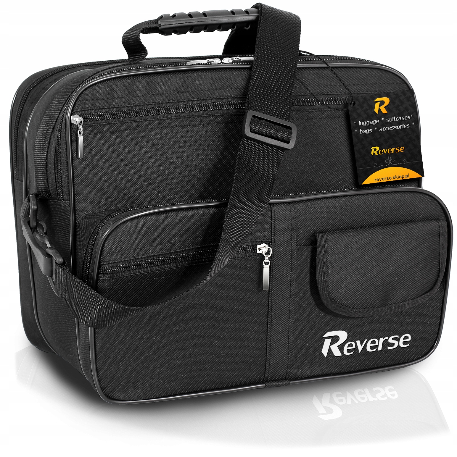 

Torba męska na ramię saszetka do pracy Reverse A4
