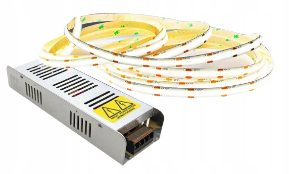 Led pásik Neon Cob 24V biely prírodný napájací zdroj na podsvietenie stropu 15 m