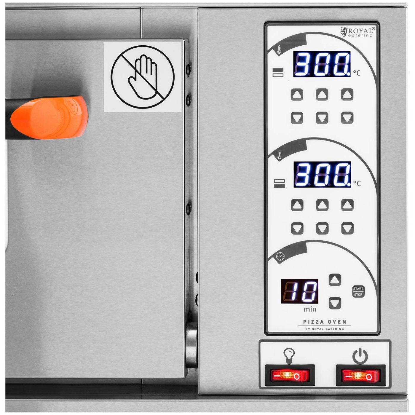 ELEKTRYCZNY PIEC DO PIZZY 1-KOMOROWY O40 cm MARMUR Stan opakowania oryginalne