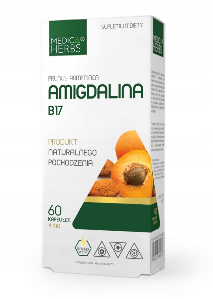 

Witamina B17 Ekstrakt guzy rak immunologia Medica