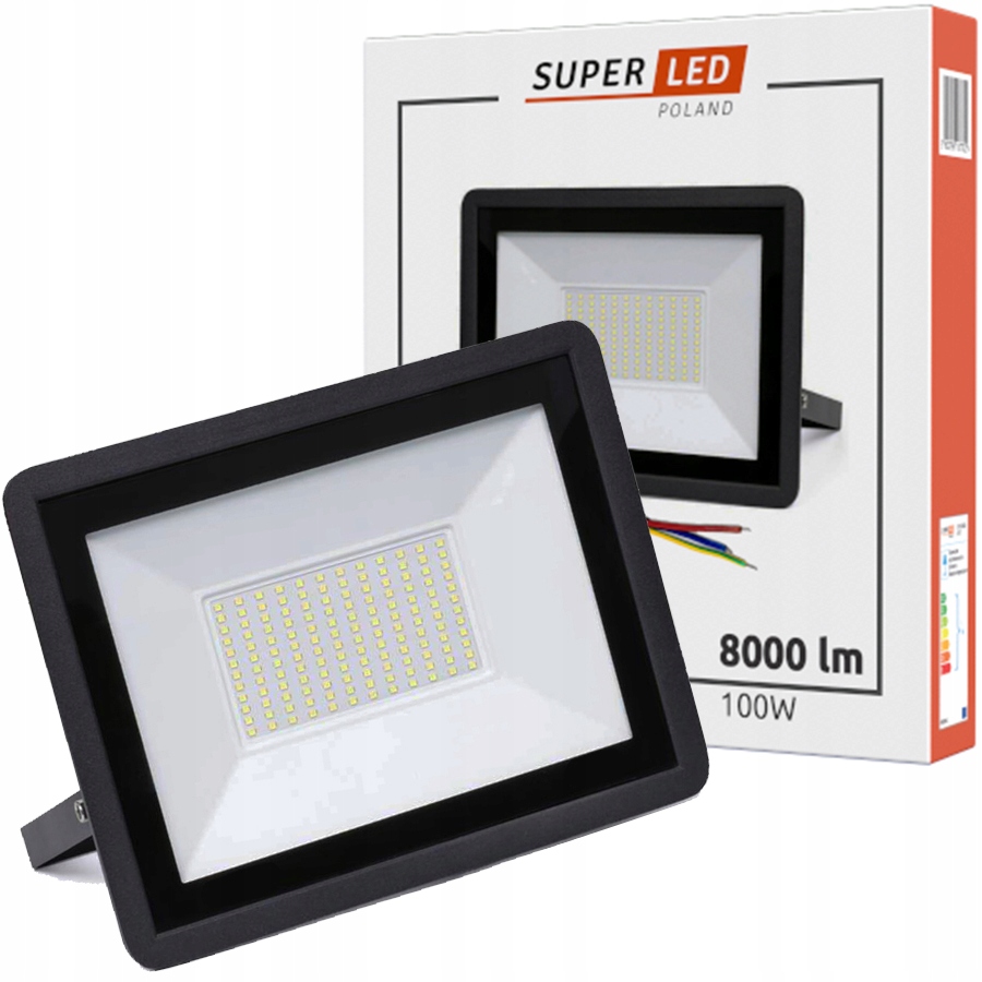 

Halogen Lampa Naświetlacz Led 100W 8000lm Premium
