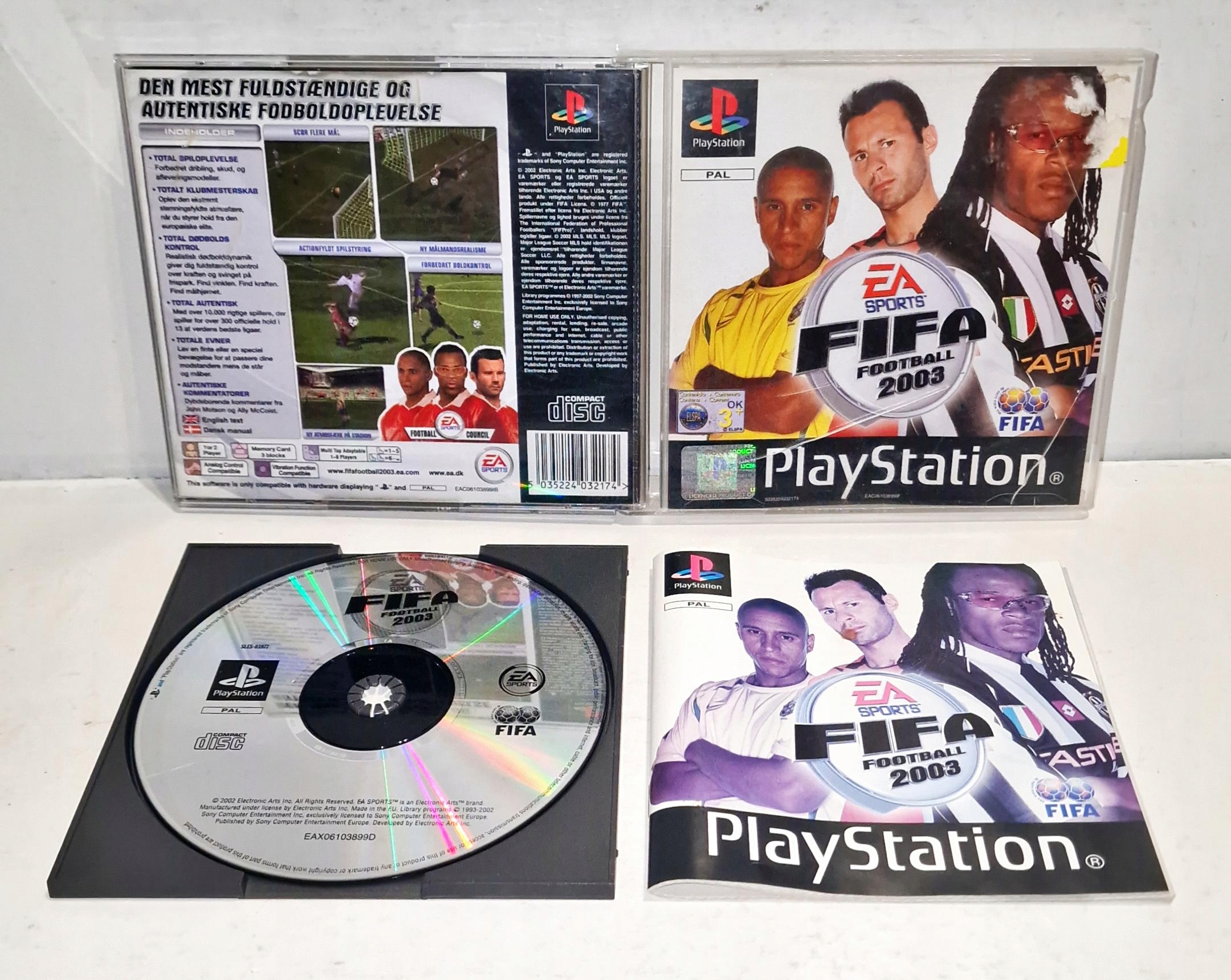 Gra EA FIFA Football 2003 PSX