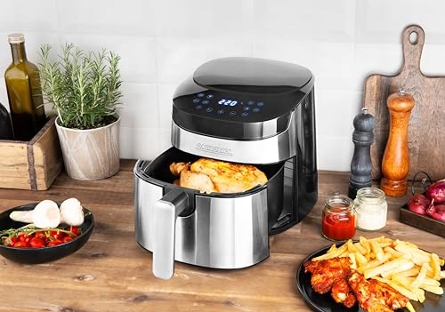 GASTROBACK Frytkownica Beztłuszczowa Air Pro 3,7L 8 Programów Czarna Srebrn — miniatura 2