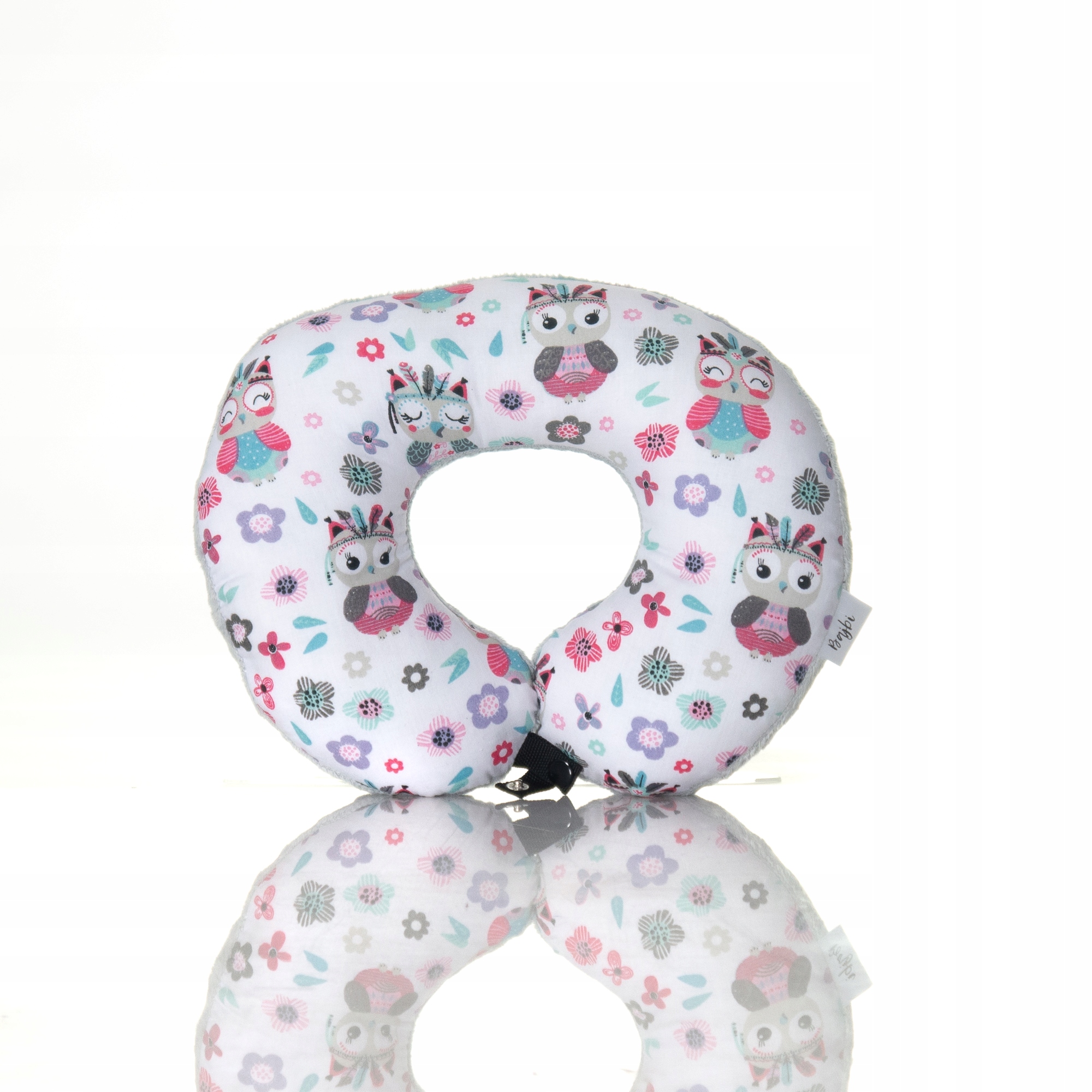 Poduszka podróżna Rogal Zagłówek dla dorosłych SOWY INDIANKI Stan opakowania oryginalne