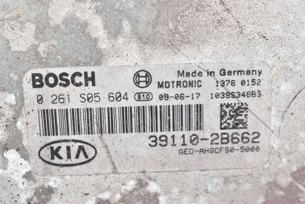 Centralina computer Motore 39110-2B662 KIA CEED 1 e 1.6 16V 126 KM 07-10