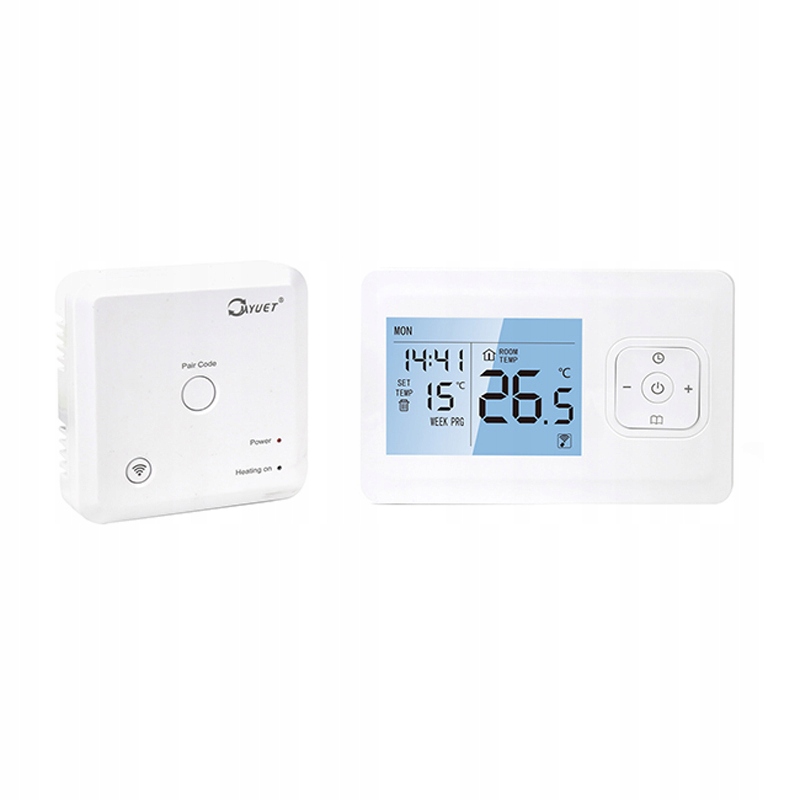 Bezdrátový WiFi termostat Tuya Rf pro plynový kotel, programovatelný