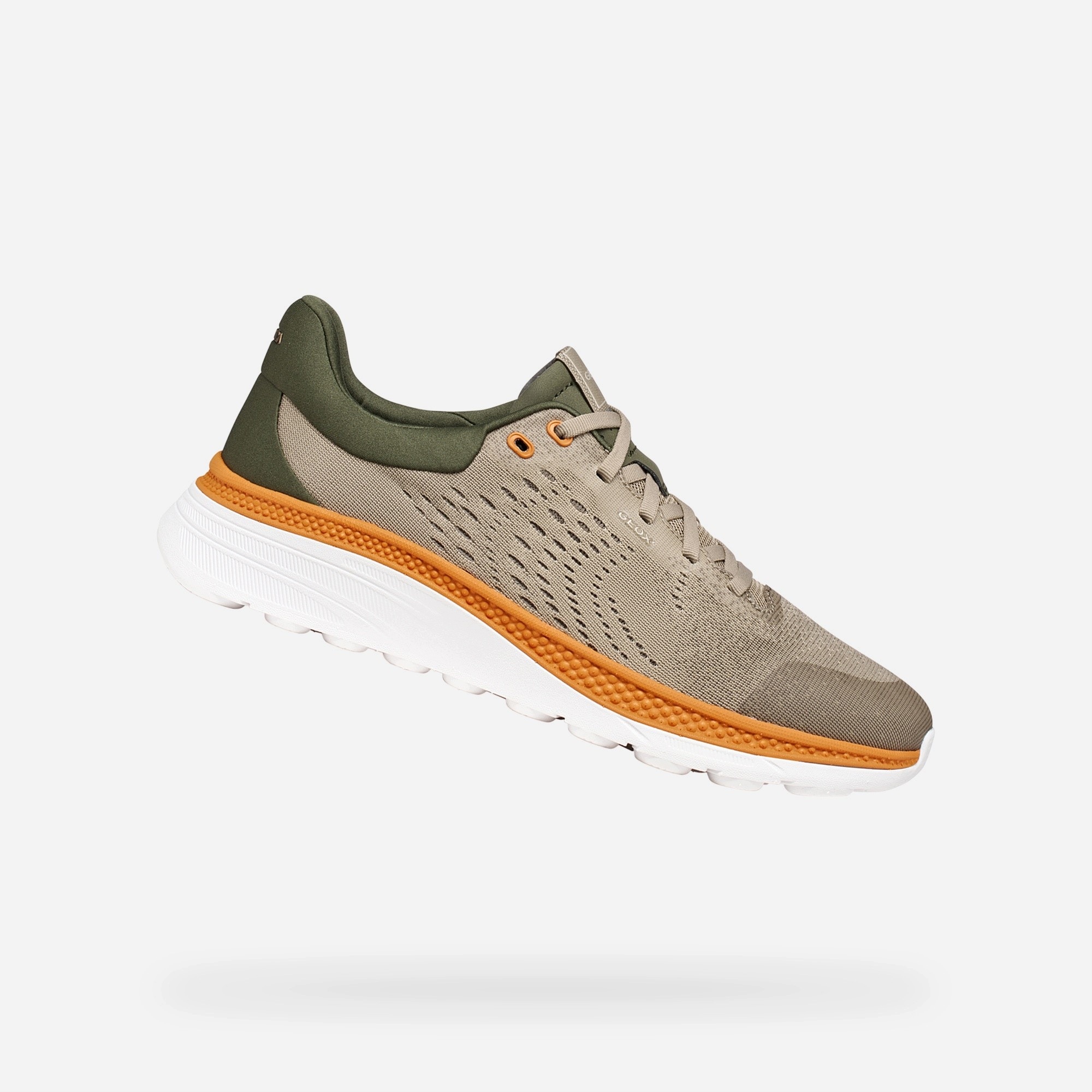 Geox Šedé pánské tenisky Geox Spherica Actif X1