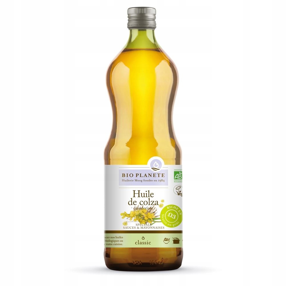 2X Řepkový Olej Bez Zápachu Bio 1 L Bio Planete