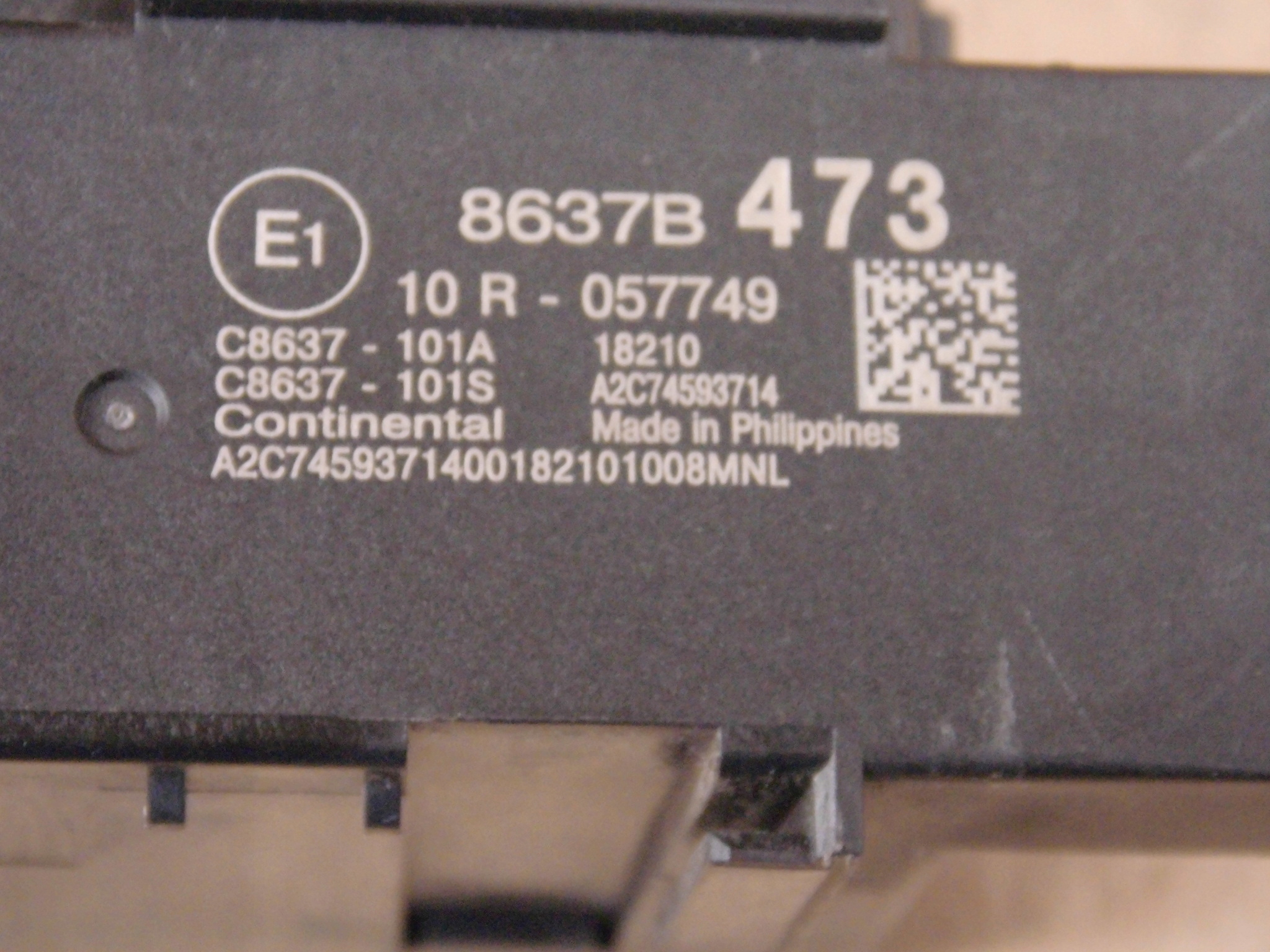 Mitsubishi Eclipse Cross modul 8637B473