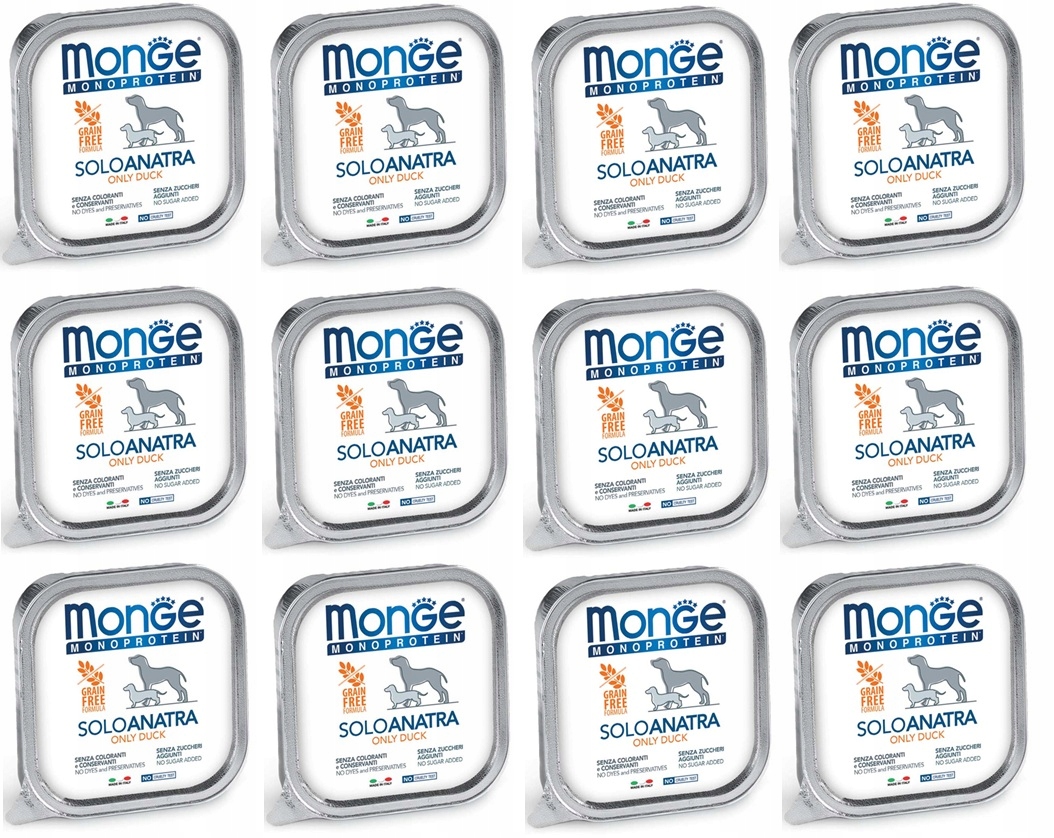 Monge Dog Solo Kachna 12 x 150 g