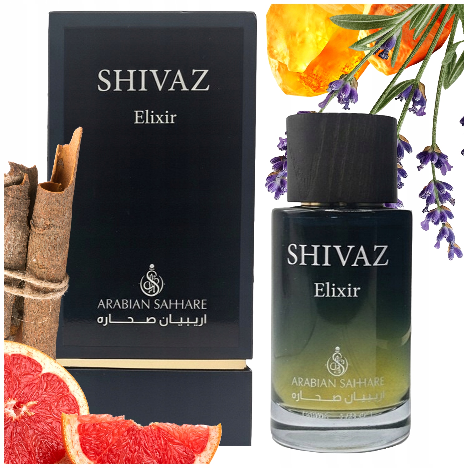 Arabské Parfémy Unisex 100 ML Edp Orientálně-dřevité Shivaz Elixir