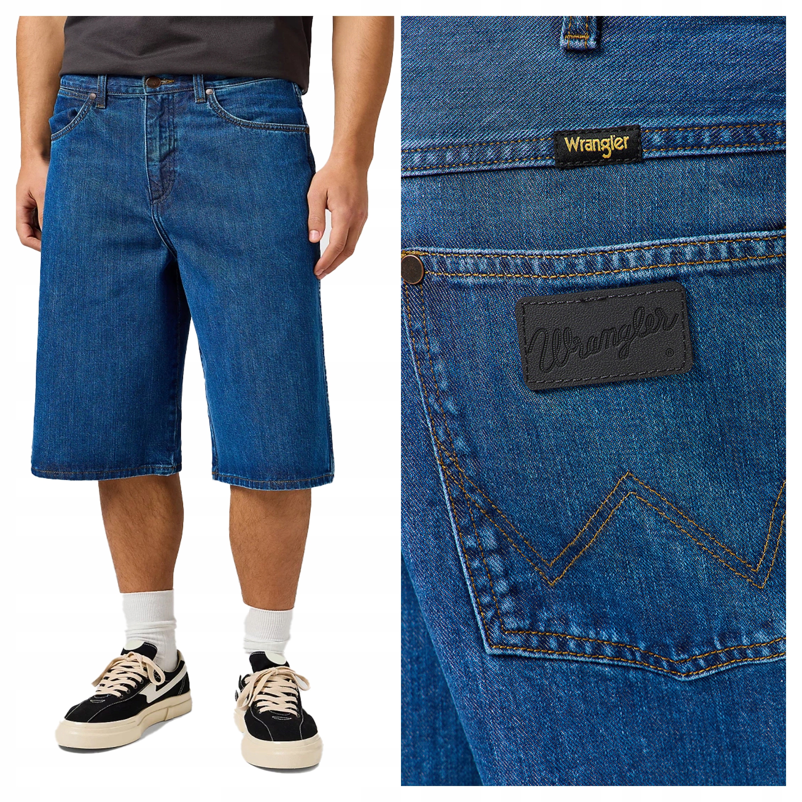 Wrangler Jort Shorts W30 Pánské džínové šortky