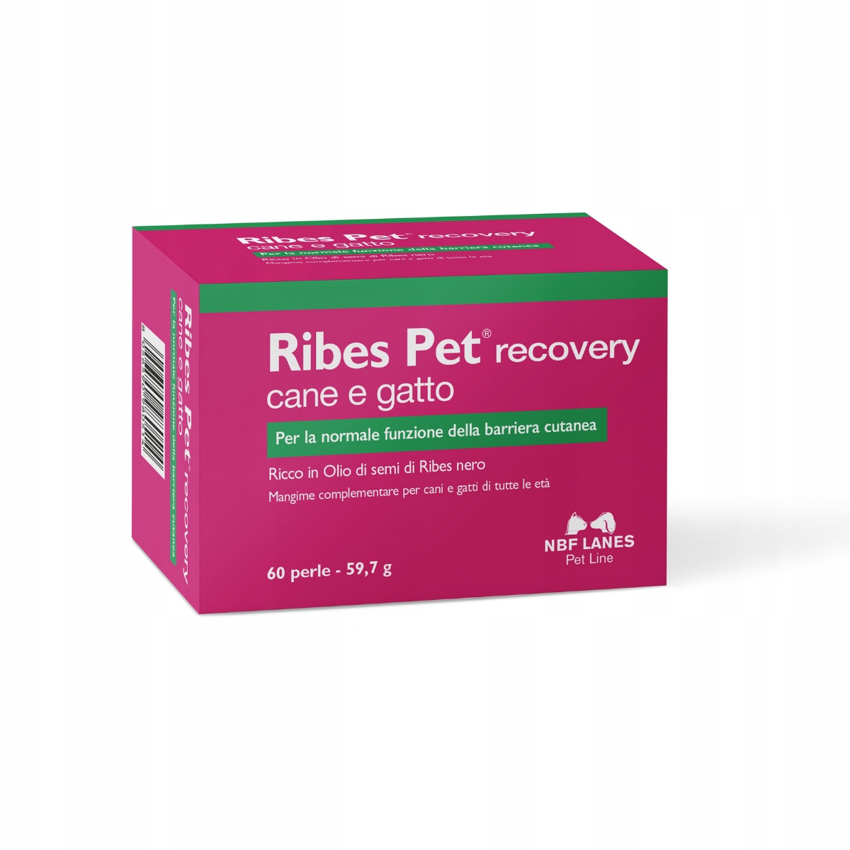 Levně Nbf Lanes Ribes Pet Recovery 60 perorálně omega kyseliny pro kožní onemocnění