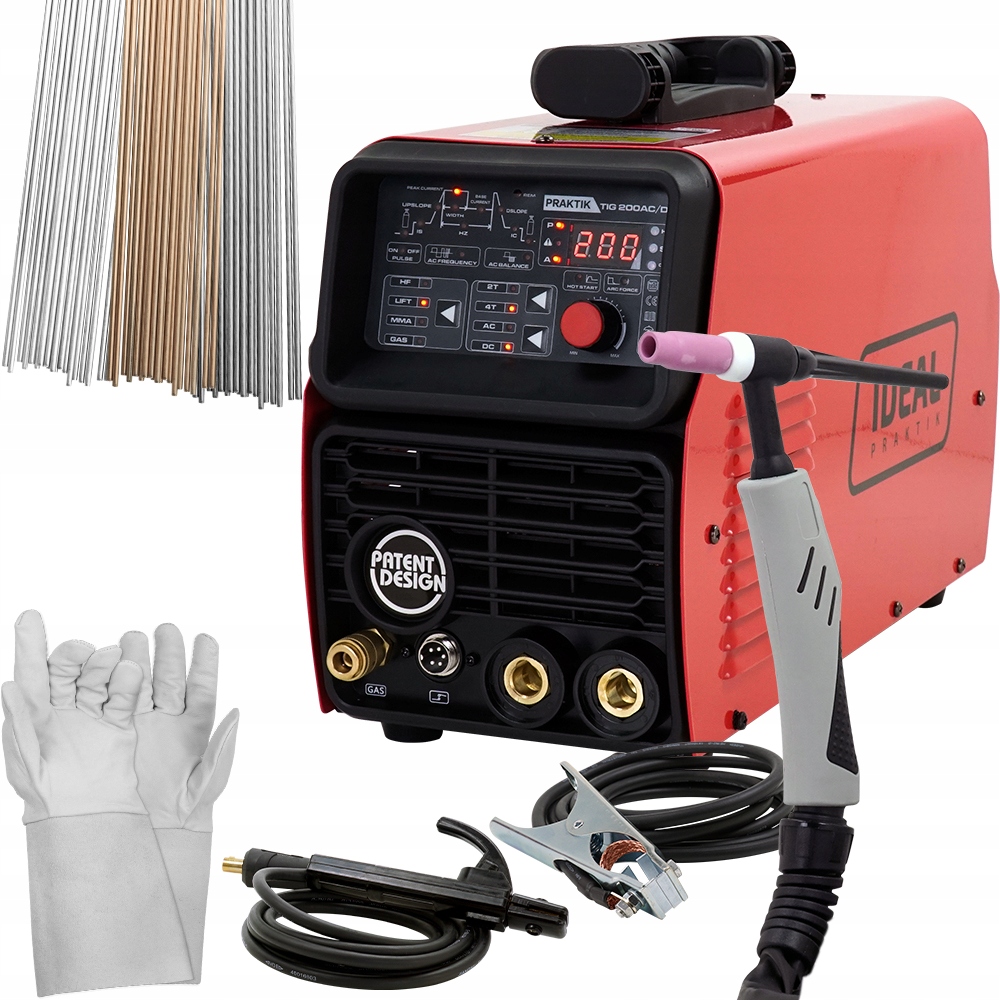 

Spawarka Tig 200 Ac DC Puls Hf Mma Aluminium 200 A