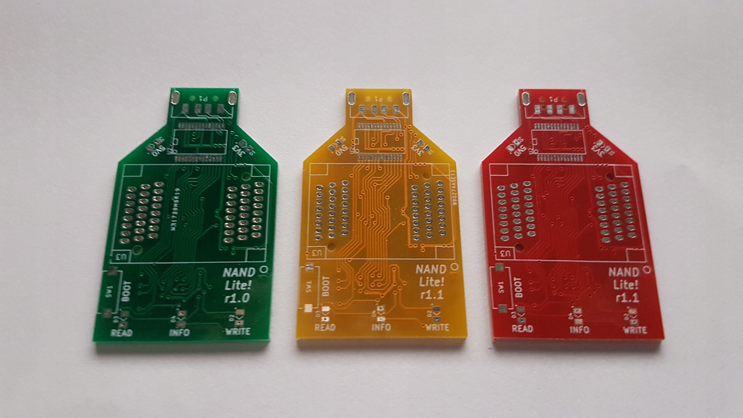 Programator pamięci NAND Lite v1.1 - PCB