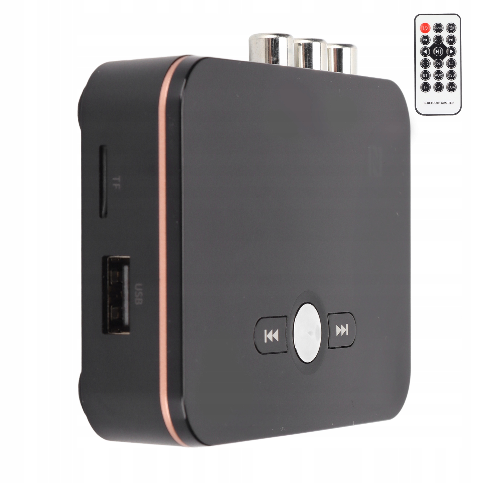 Odbiornik M8 Bluetooth 5.0 Nadajnik Cyfrowy wyświetlacz LED Adapter OP