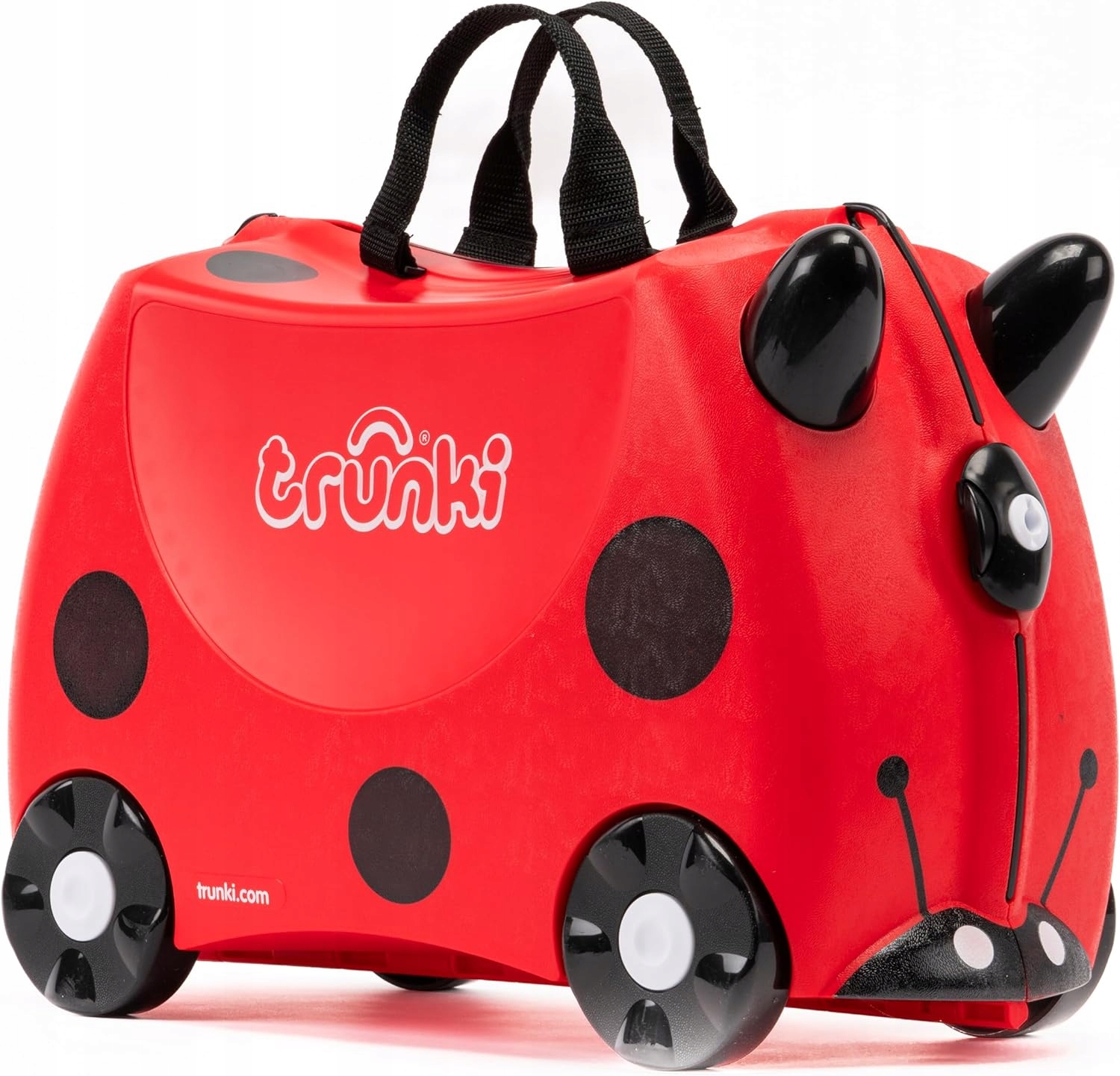 Trunki Harley Ladybug walizka 2 w 1 jeździk dla dzieci 18L