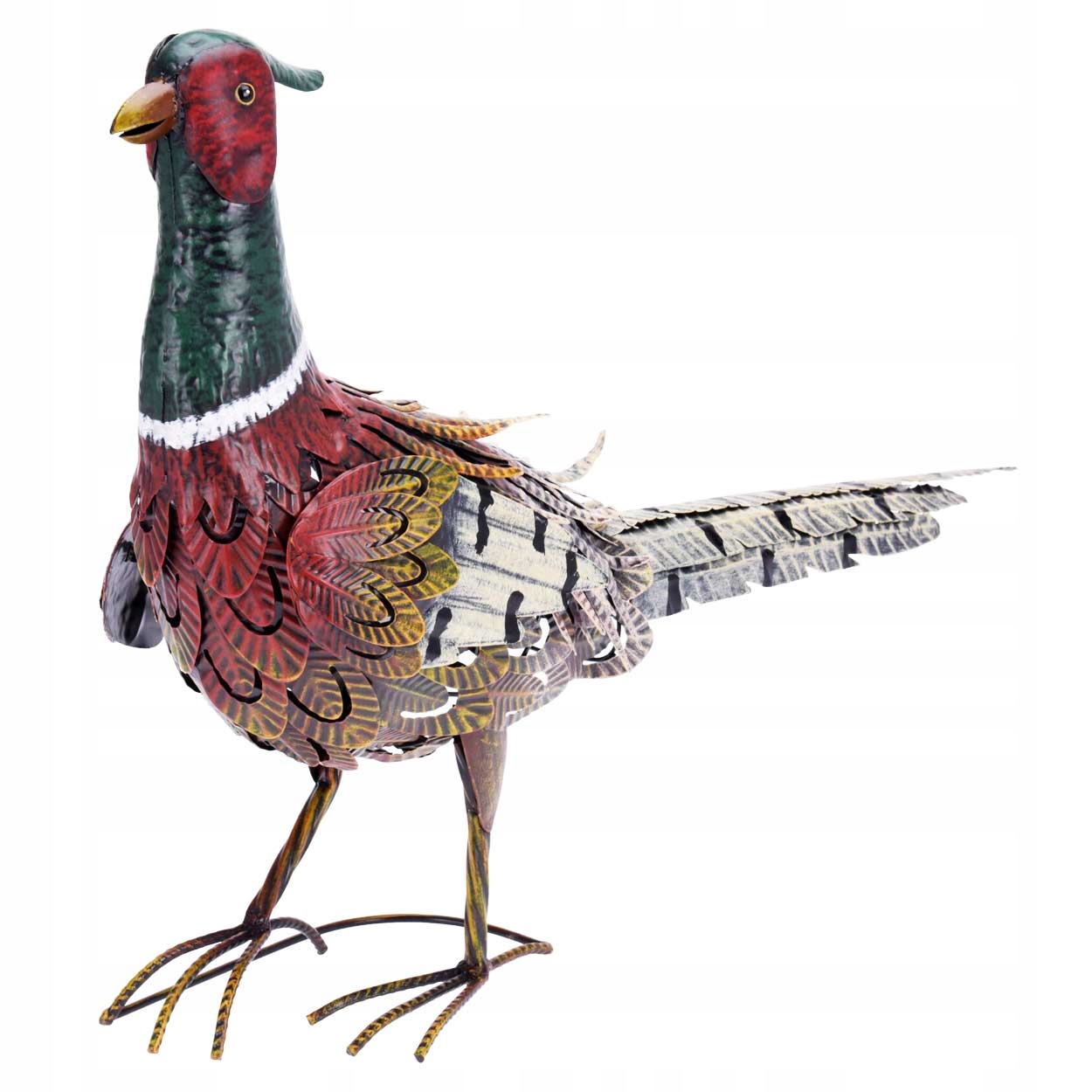 Dekoracyjny Ptak Bażant do ogrodu 40x58 cm Rzeźba Ogrodowa Figurka Ogrodu