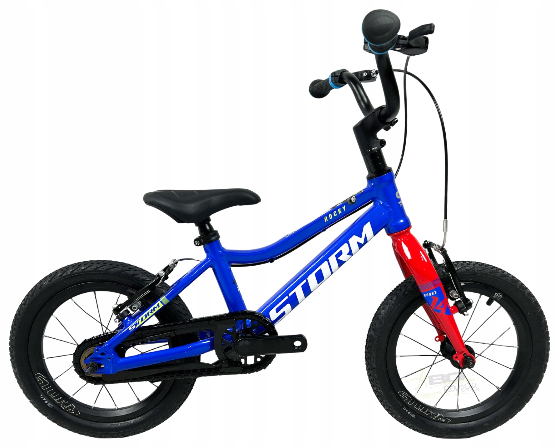 Rower Dziecięcy 14 cali Storm Rocky Light lekki 6,4 Kg niebieski 2026