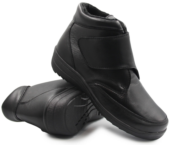 Zateplené boty pro seniorky na široké nohy Comfortabel 990223-01 40