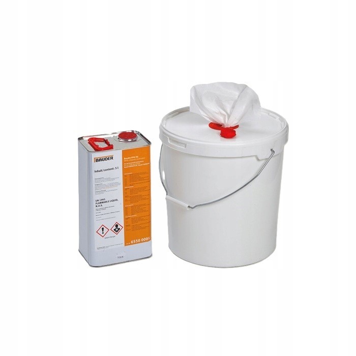 Čistič Strešných Membrán Čistiaci Prostriedok Bauder Pvc 5 L Utierky