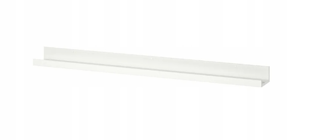 Ikea mosslanda Polica na fotografie biela 115 cm