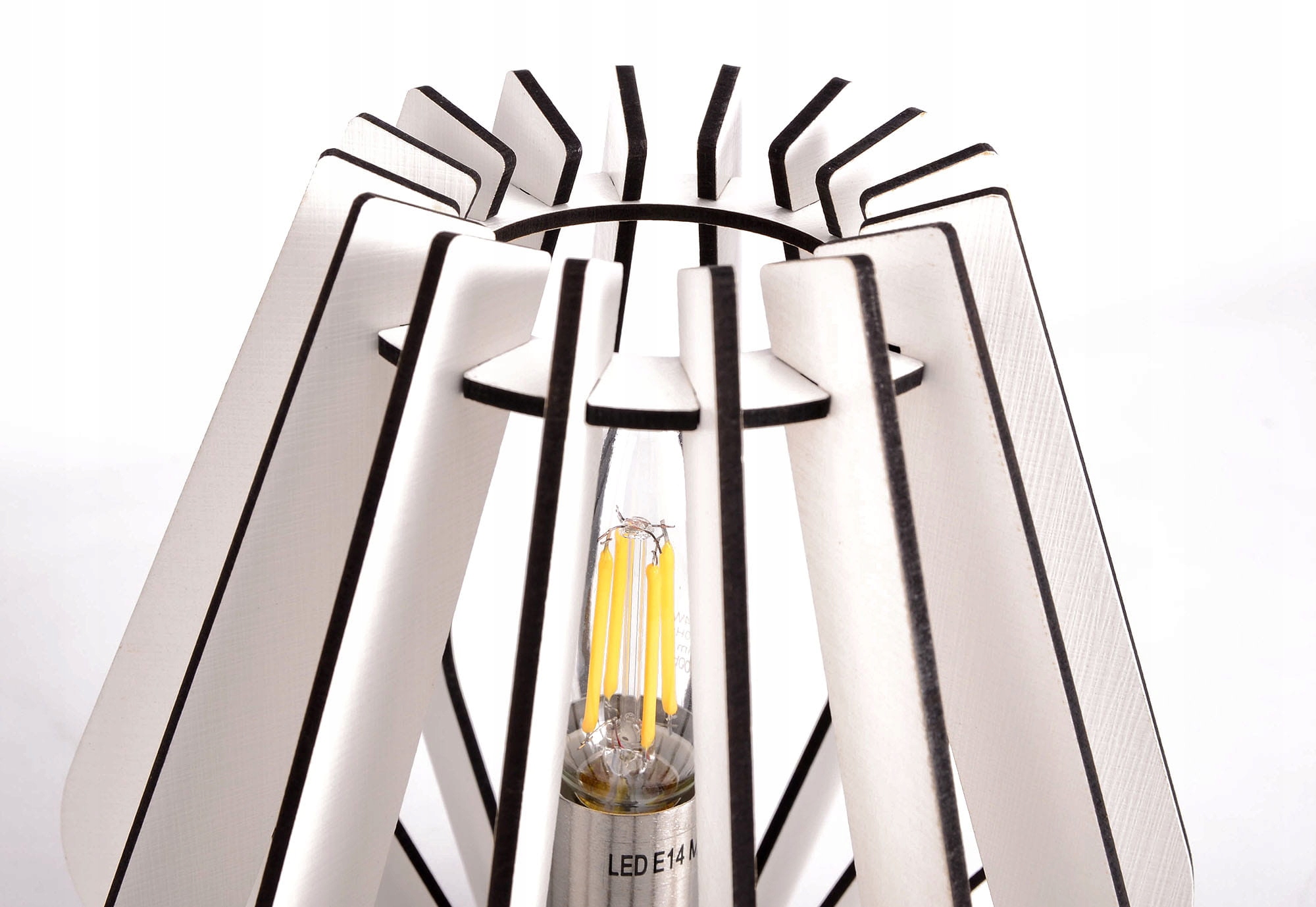 LAMPKA NOCNA - LED - DREWNIANA - BIAŁA - SYPIALNIA Marka Livarno