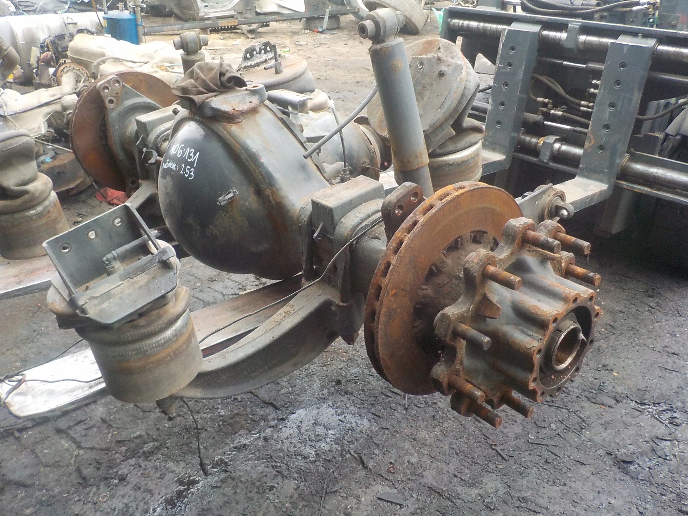 НОЖНЫ КОРПУС МОСТА DAF XF 106 ЕВРО 6 ТИП 1344