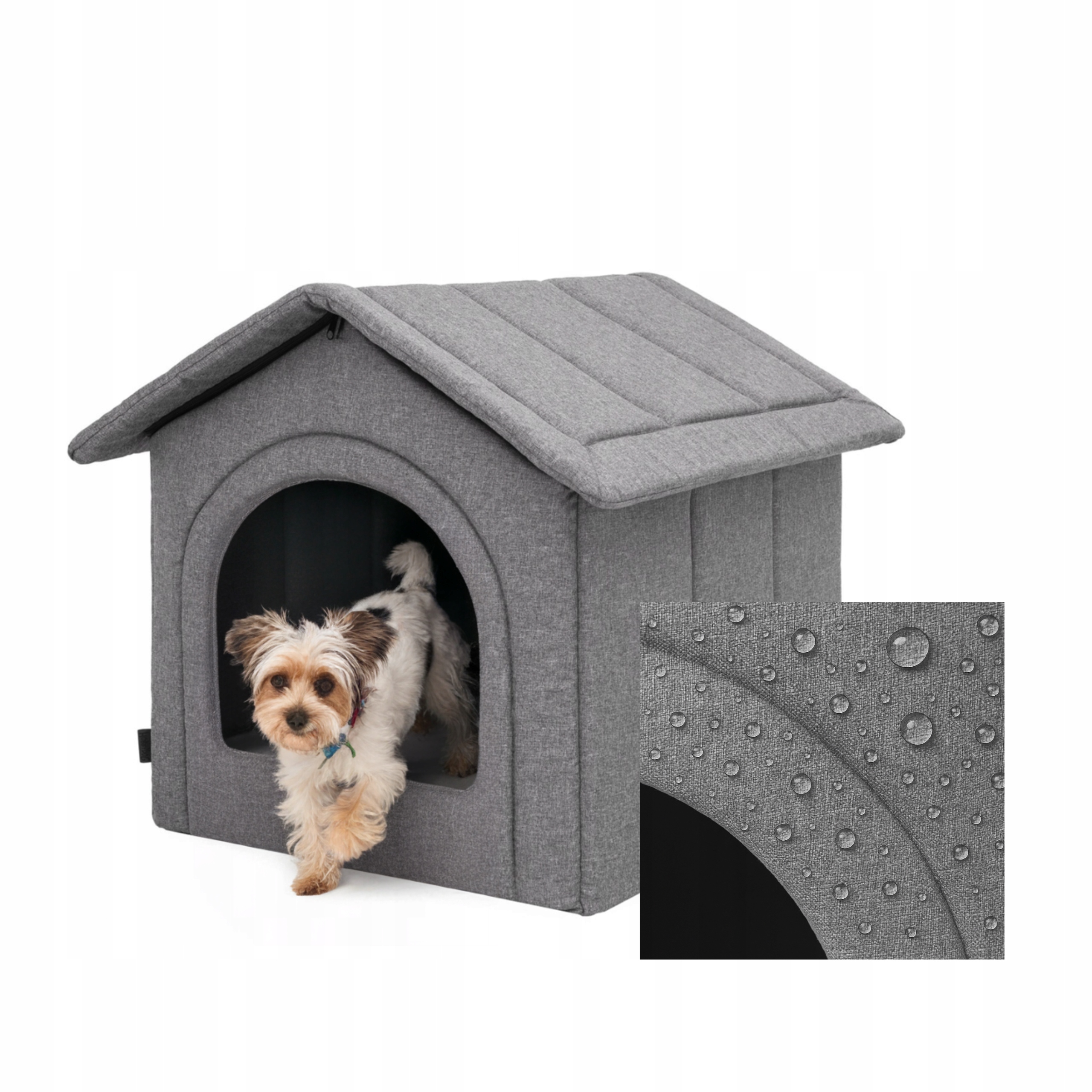 Levně Bouda pro psa – Pelíšek, Měkká bouda, Domeček, Poslání, Doggy 44x38x45 cm