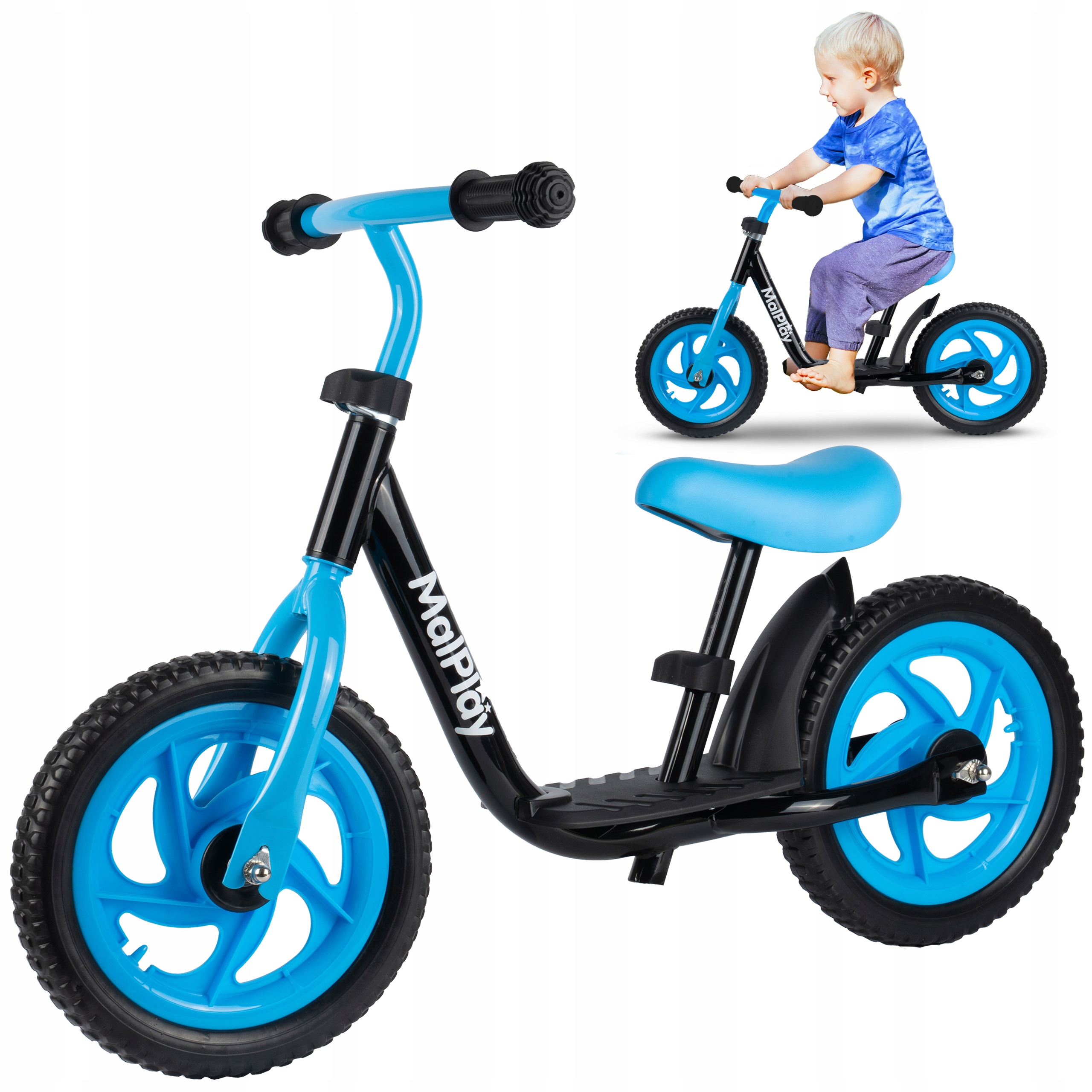 Rowerek Biegowy Rower Dla Dzieci Lekki Regulowane Kierownica I Siodełko