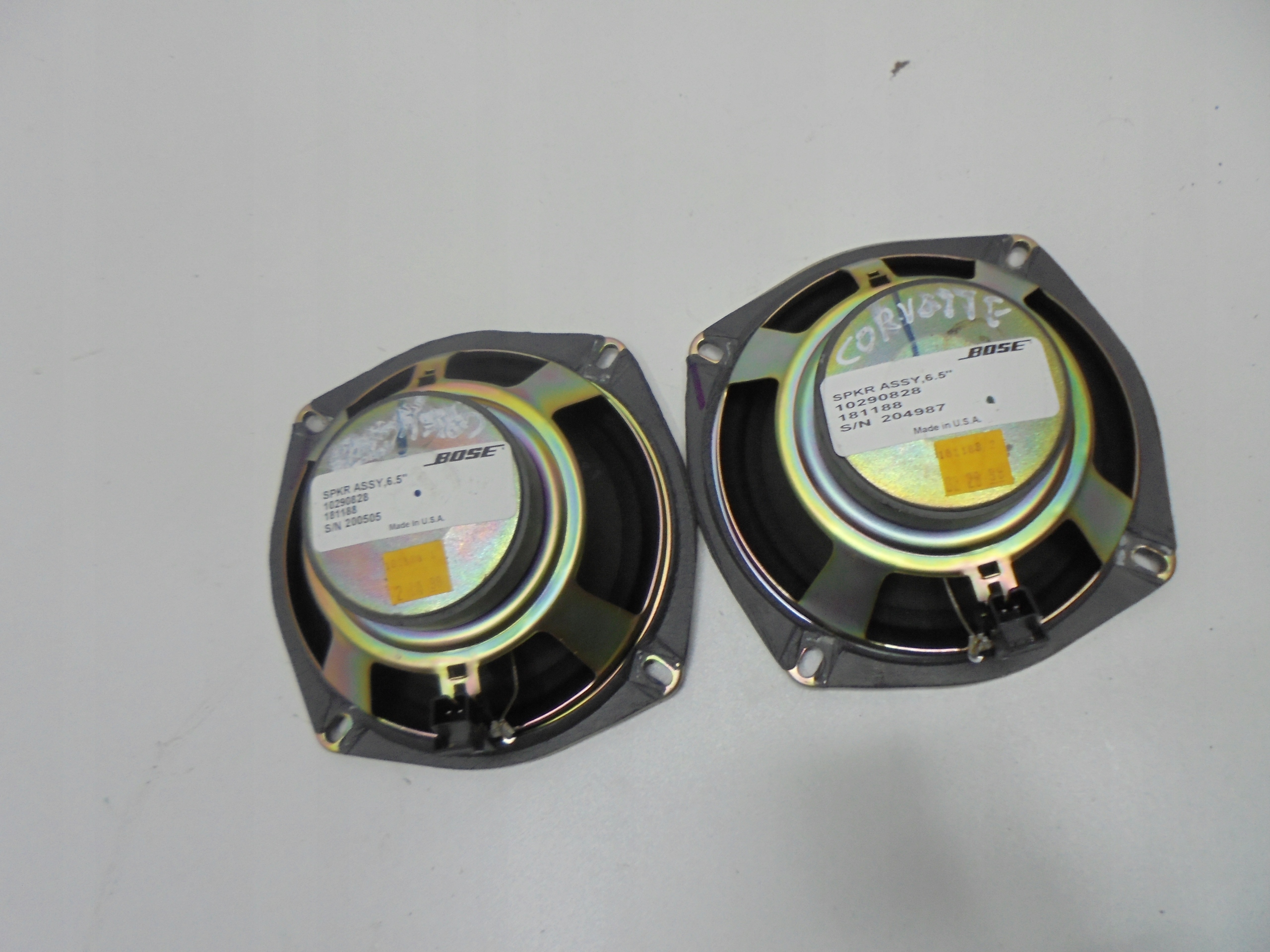CHEVROLET CORVETTE C5 speaker BOSE 97-04r