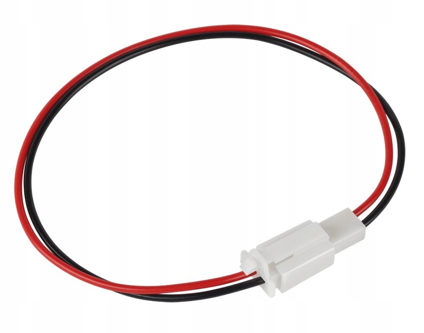 ZŁĄCZE DC 2-stykowe WTYK - GNIAZDO 30cm