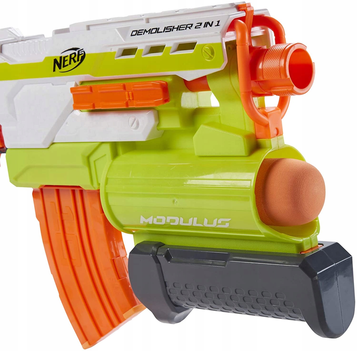 NERF AUTOMAT DEMOLISHER 2W1 RAKIETY I STRZAŁKI Seria PISTOLET NERF MODULUS ELITE NA BATERIE
