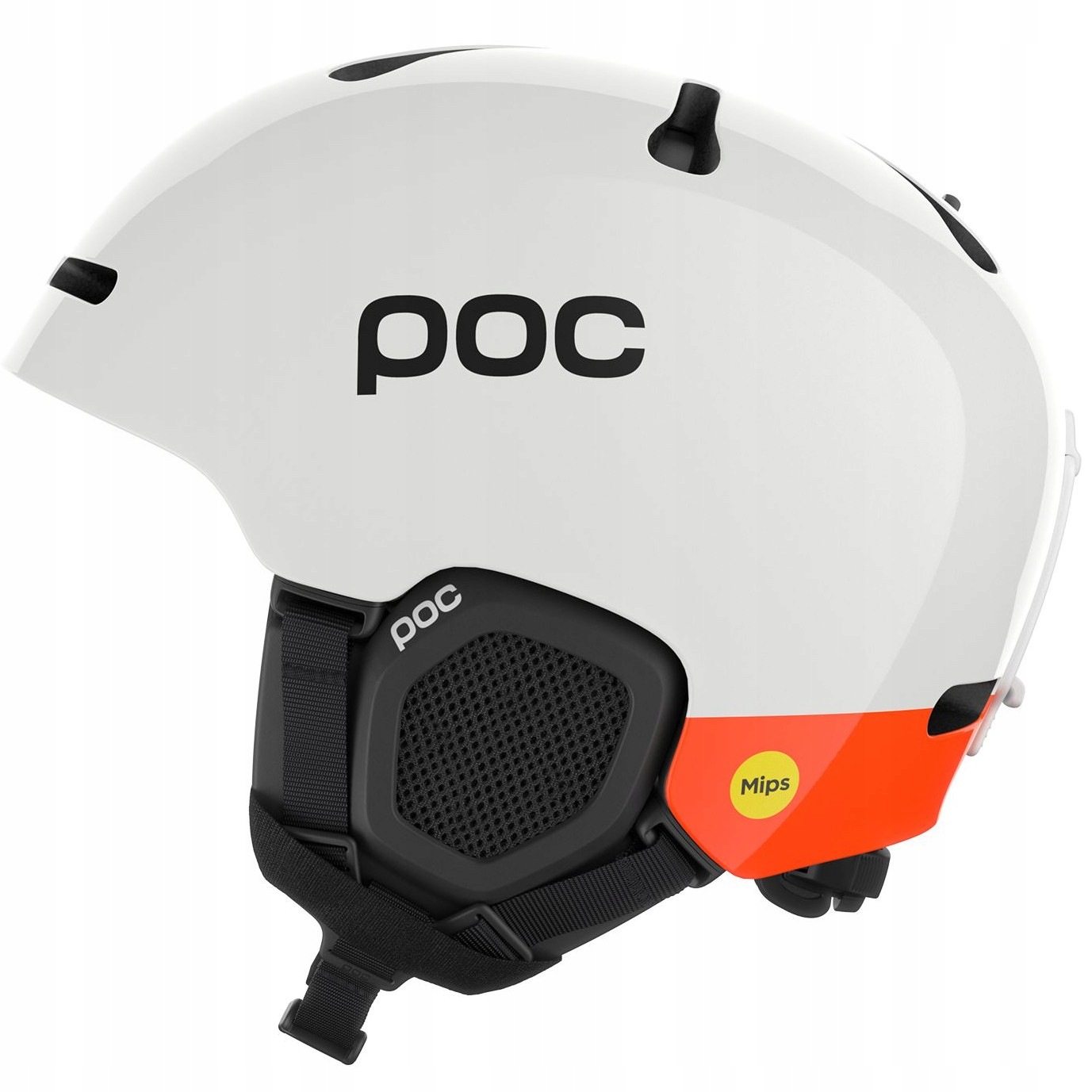Kask Poc Fornix Mips Biało-orange M/L 55-58cm 10412_9482