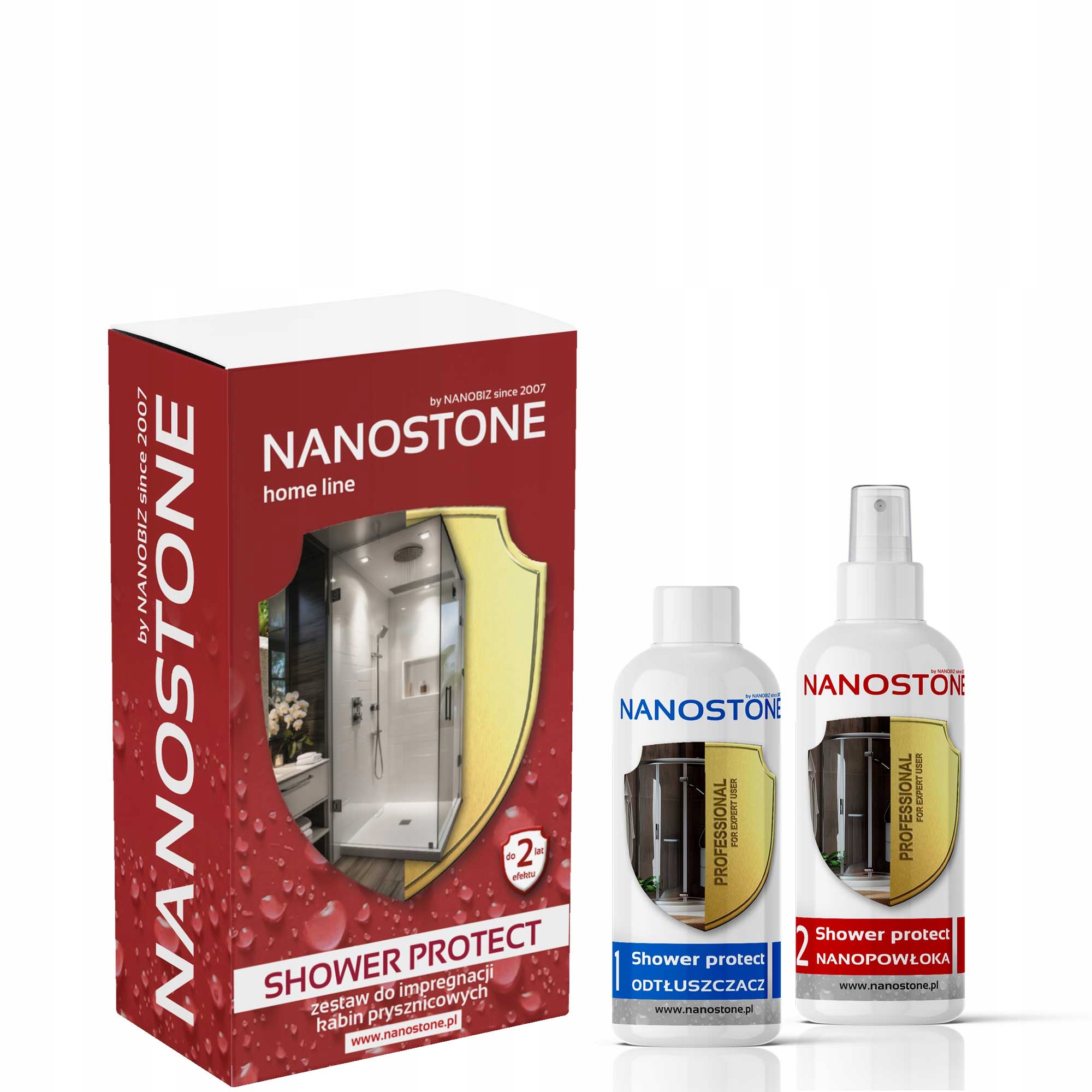 Levně Nanostone Shower Protect Impregnát na sprchové kouty 100 ml