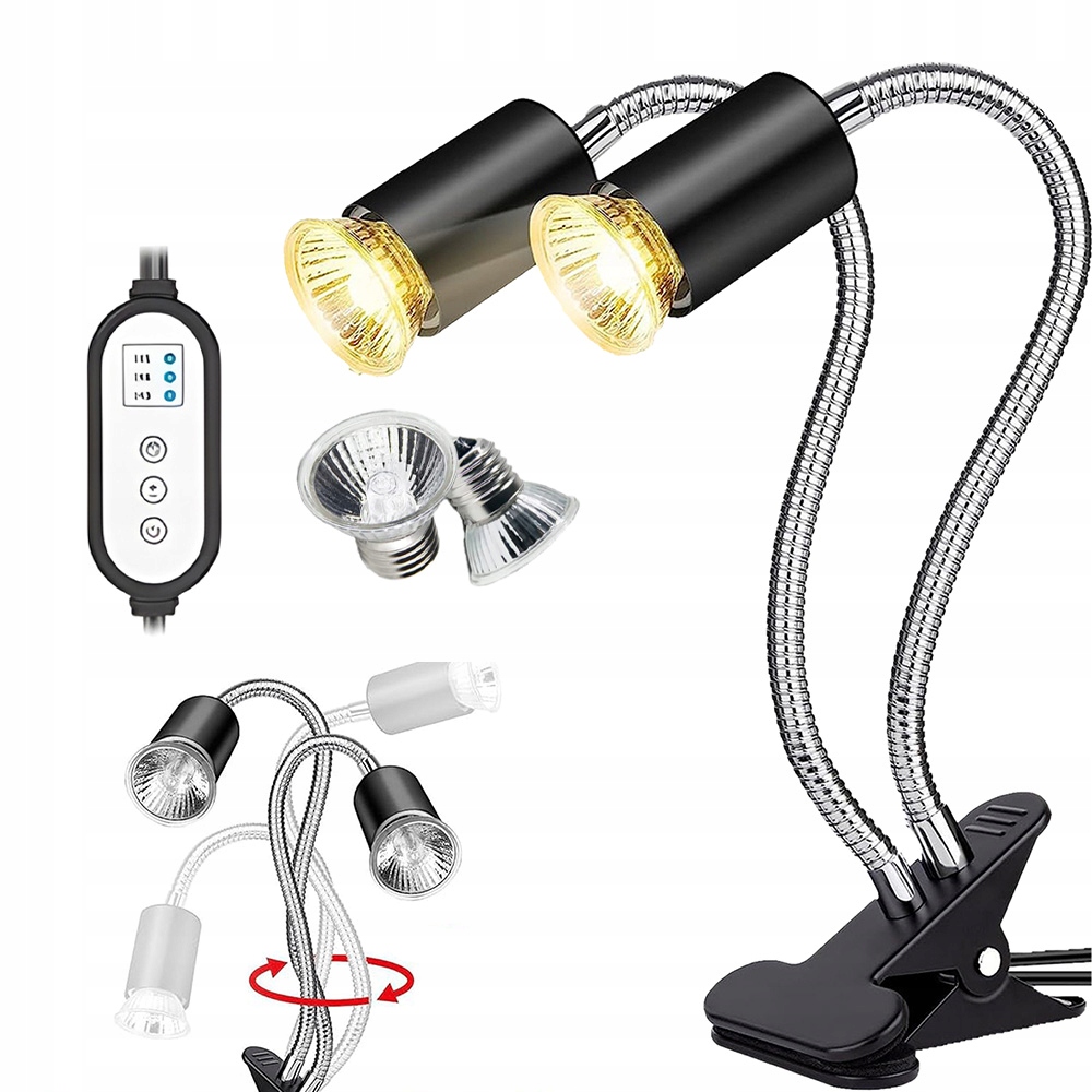 Levně Topná Lampa Pro Plazy Imitace Slunce, Terárium, Terária