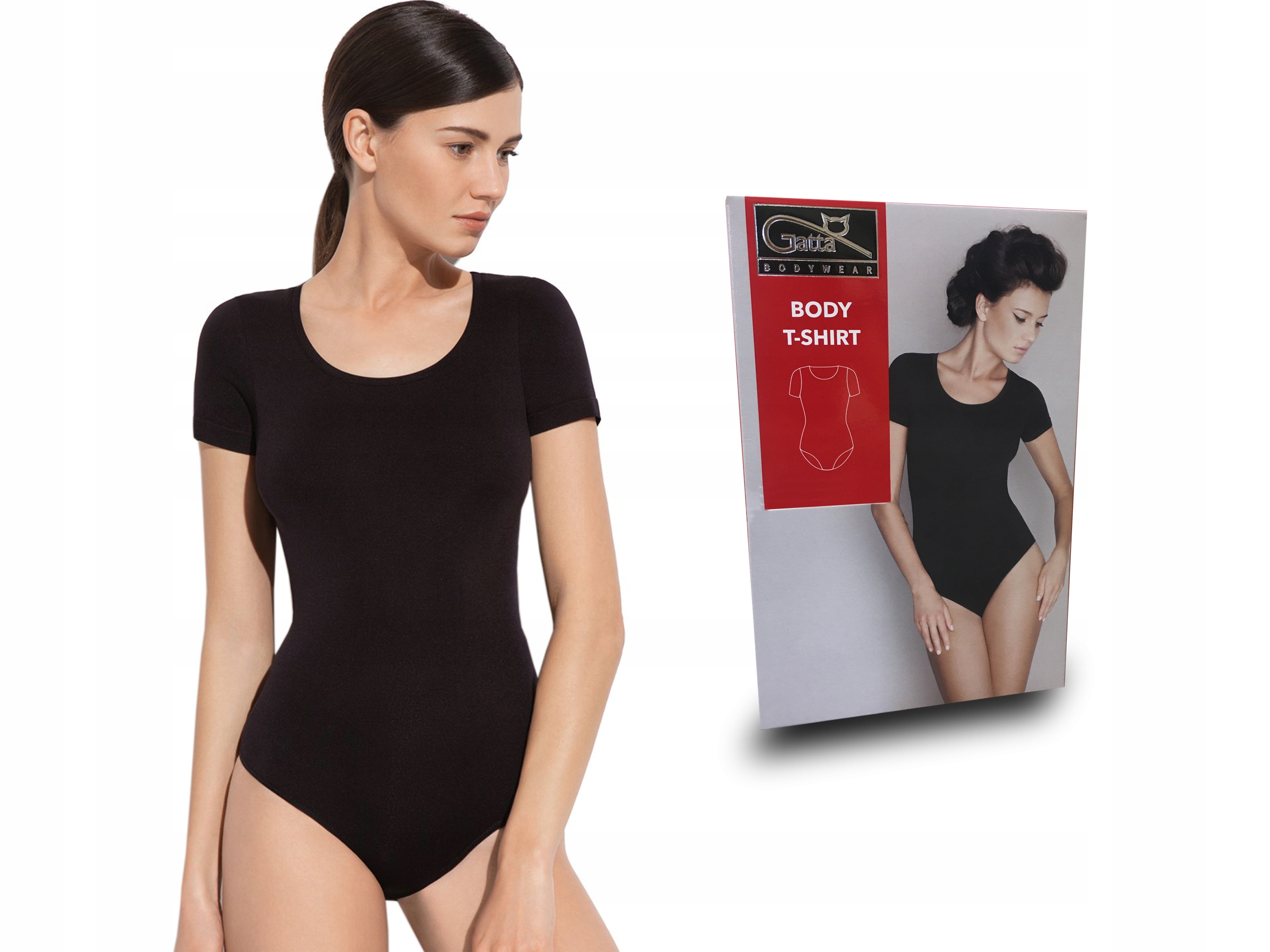 

body bezszwowe krótki rękaw Gatta T-shirt , S