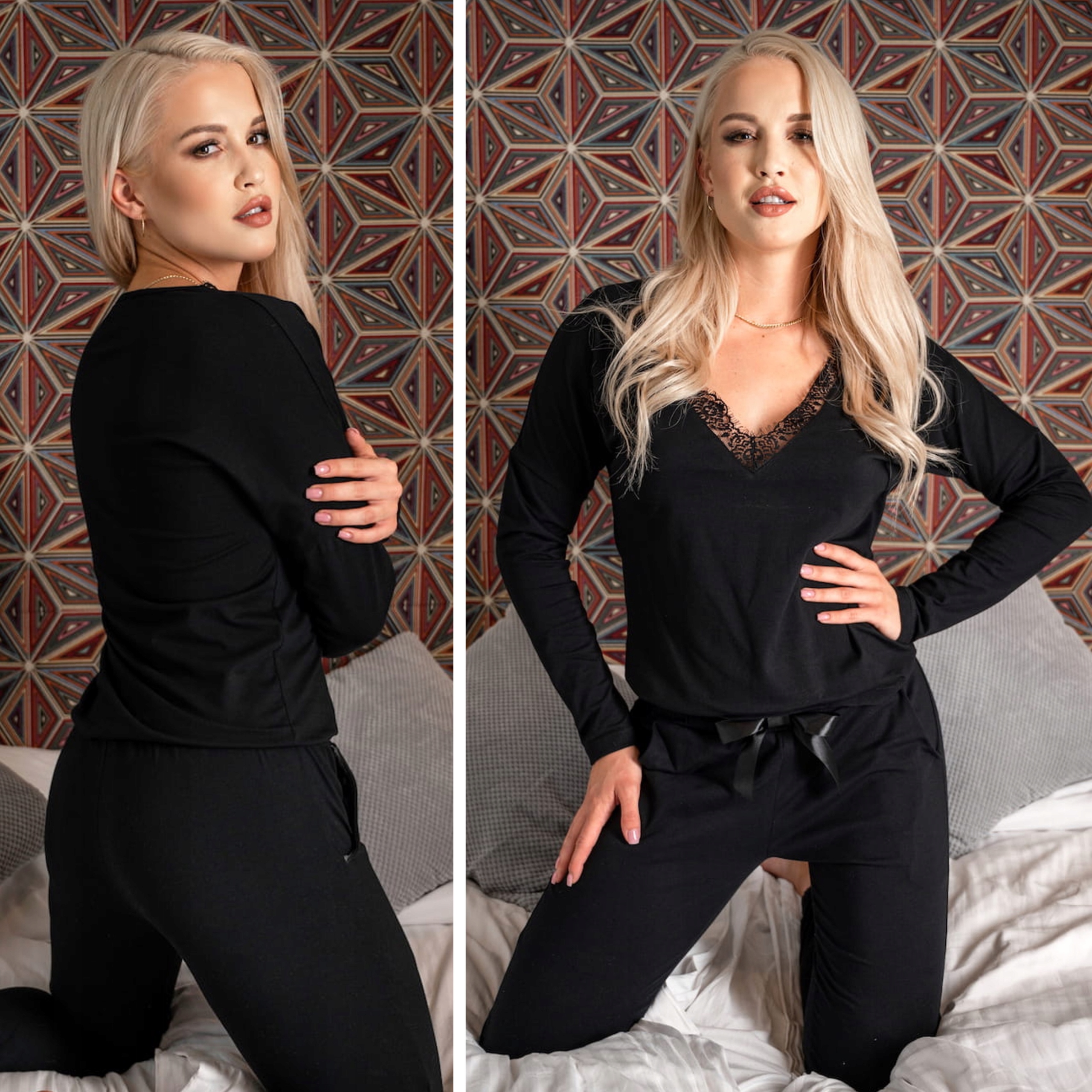 Komfortní Pyžamo Allday Filigree Od Sleepdo vel. S