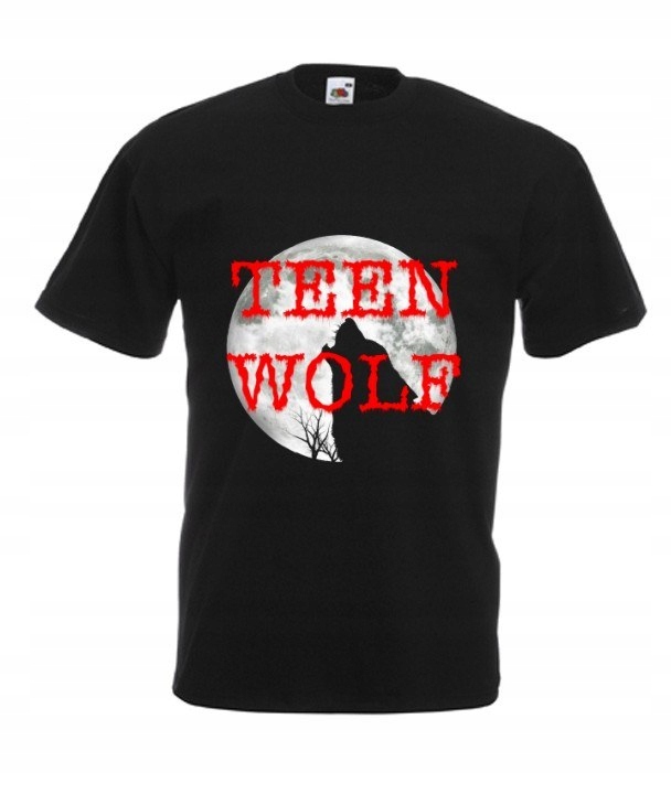 

Męska Koszulka Wzory Teen Wolf Wilkołak Wilk