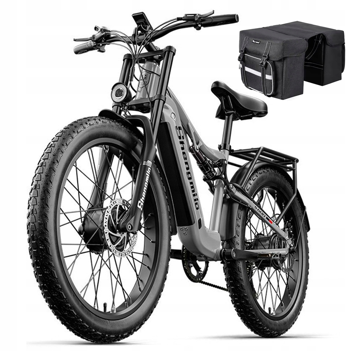 Shengmilo S600 Elektrické vozidlo 2000W 48V 17.5AH 45KM/H eMTB 160N. 26"
