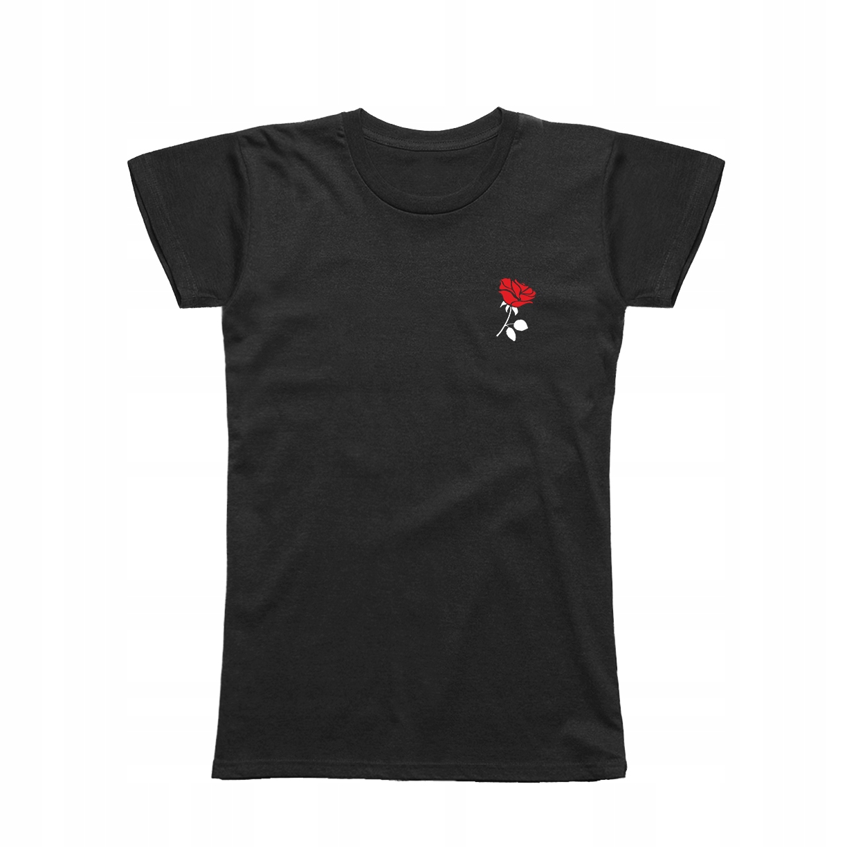 

S - Koszulka T-shirt Róża Hit Rose Red Damska