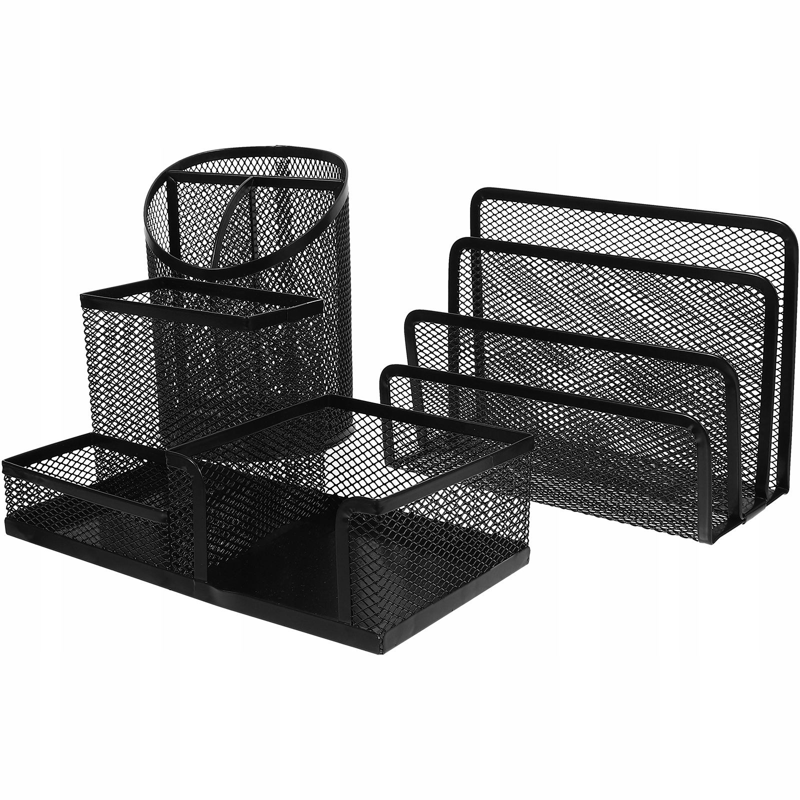 Metalowa taca na listy, pojemnik na długopisy, schowek biurowy Marka bez marki