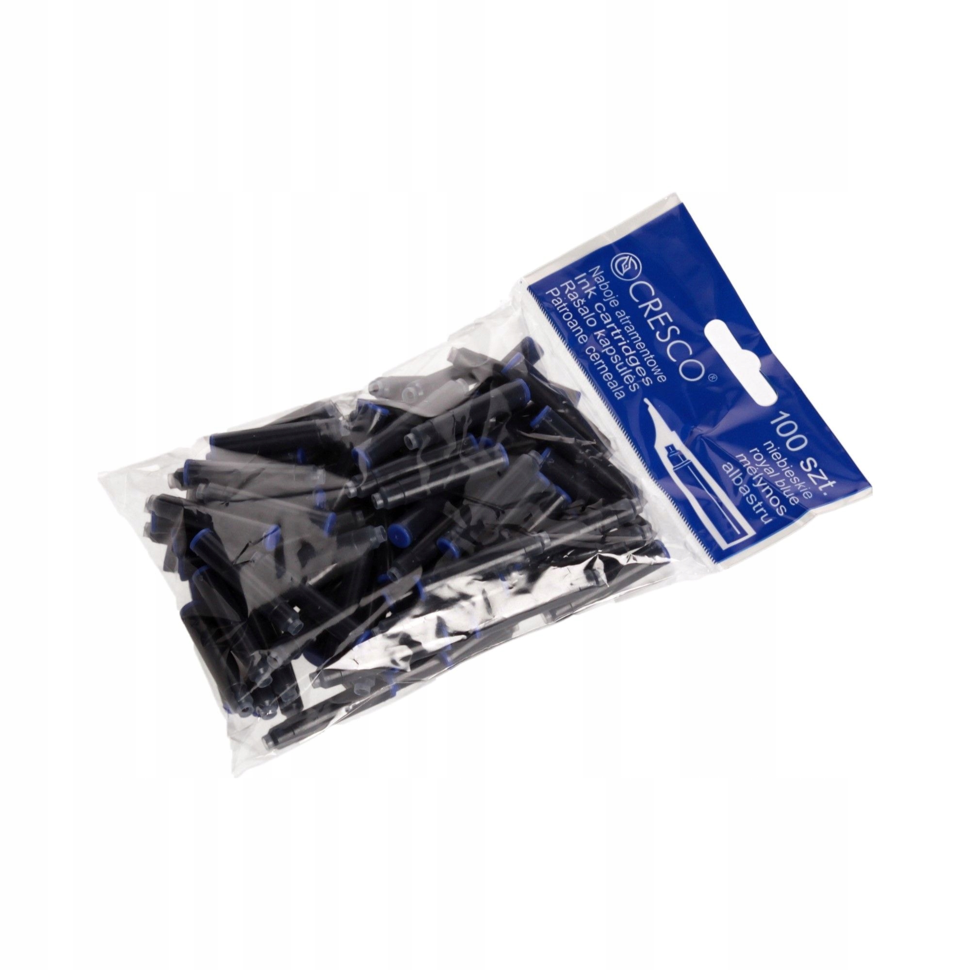 

Naboje atramentowe woreczek niebieskie (100) 80020