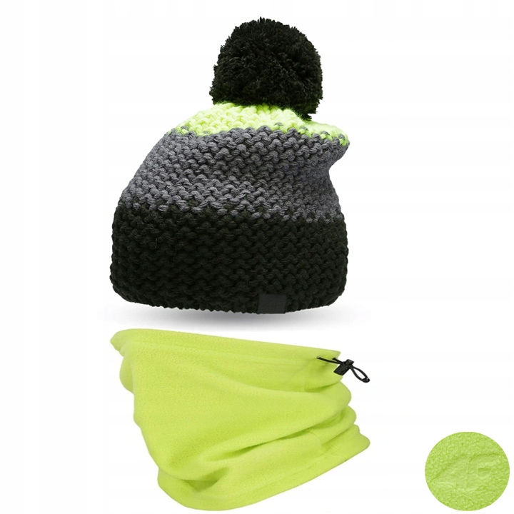 

Komplet 4F Dziecięcy Czapka Komin Szal Bandana Uni