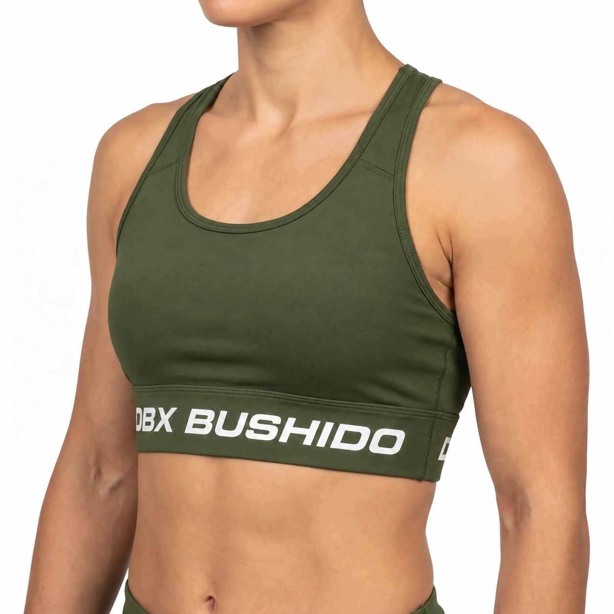 Krótki Top Treningowy Dla Kobiet Zielony Do Sportów Walki Combatwear Xs